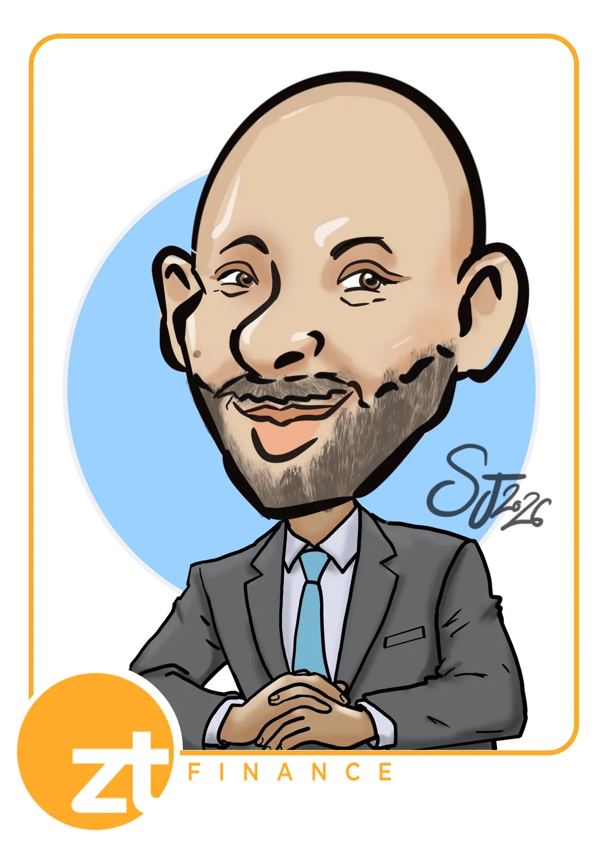Caricature artwork: Ztfinanc1e