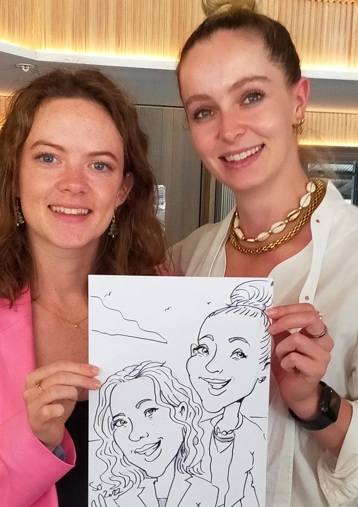 Caricature artwork: Sam Caricature Example2023