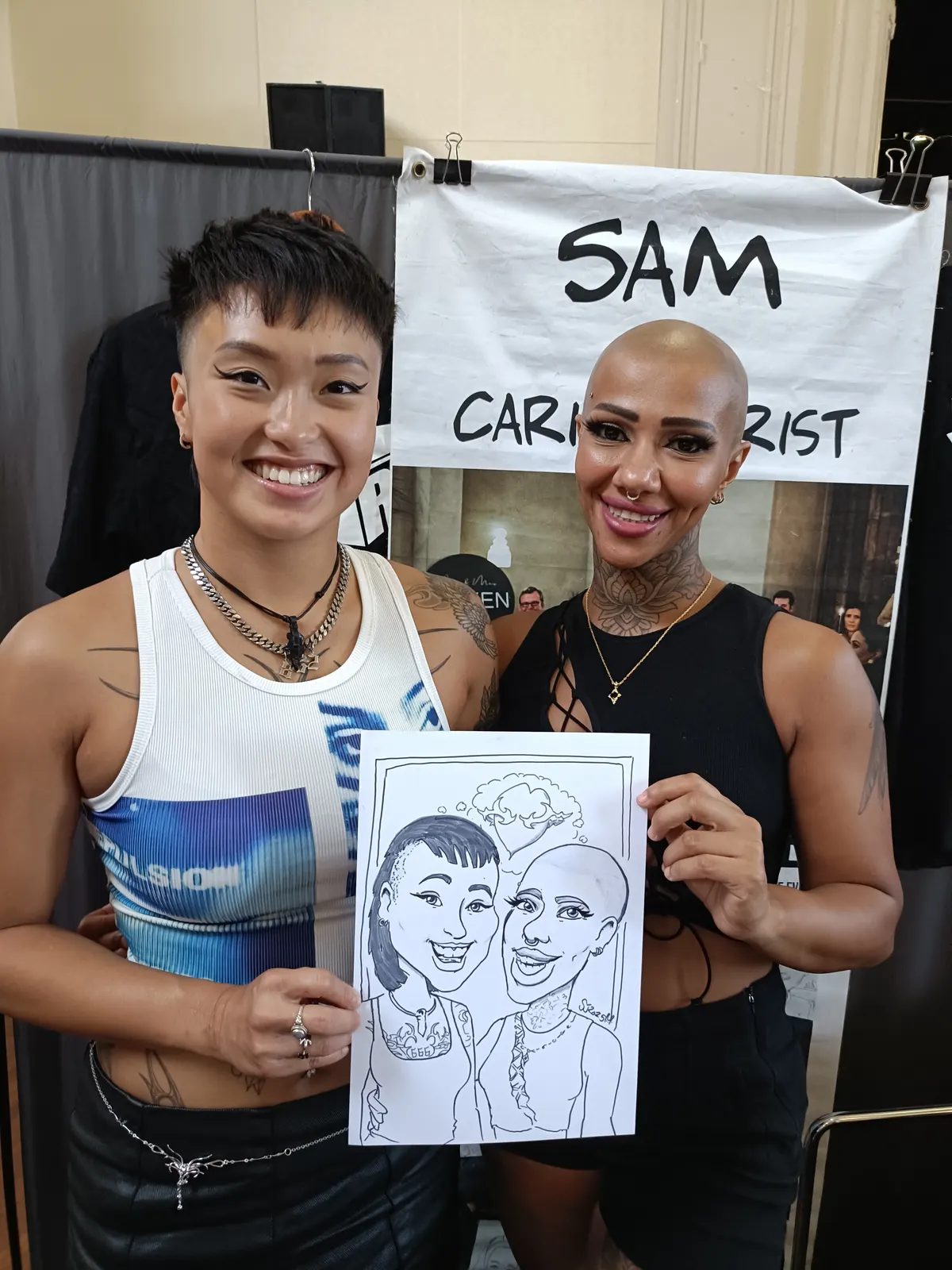 Caricature artwork: Anti Valentines Day Nat AND